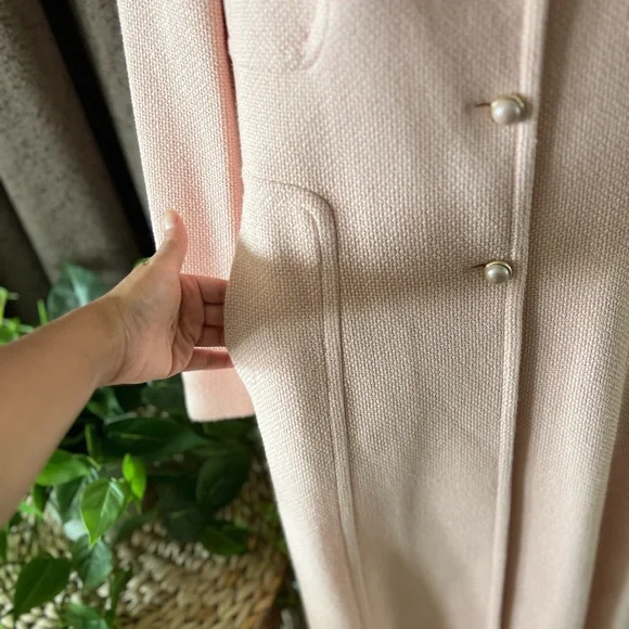 Escada Wool Pink Coat Size 42